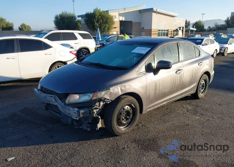 2014 Honda Civic Lx from USA, damaged, VIN 19XFB2F53EE271636